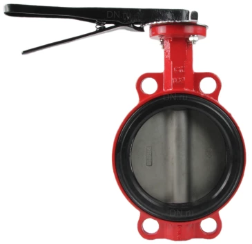 Затвор дисковый поворотный ABRA Ду300 Ру16 BUV-VF866D, межфланцевый, корпус - чугун, диск - нержавеющая сталь, рукоятка, EPDM в Ульяновске