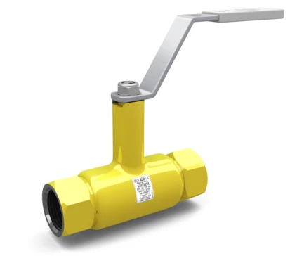 Кран шаровый резьбовой LD КШЦМ Gas 065.025.Н/П.02. стальной ст 20 Ду65 Ру25 МПа в Ульяновске