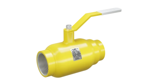 Кран шаровый LD КШЦК Gas 050.040.Н/П.02. (приварка/муфта) стальной ст.20 Ду50 Ру40 МПа в Ульяновске