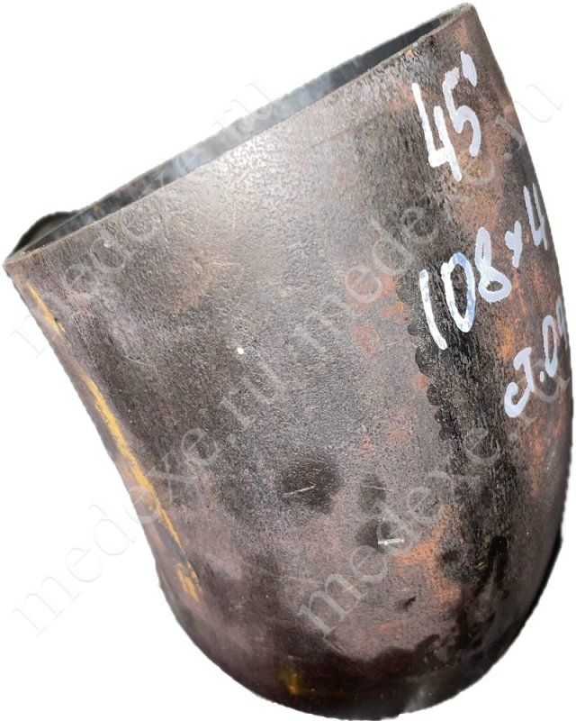 Отвод 45-108х4 ст.09г2с 45 град. 2 исп. ГОСТ 17375-2001 МС01 в Ульяновске